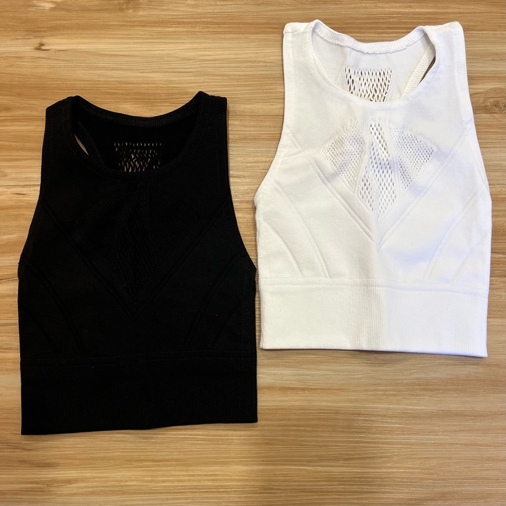 Set of (2) Free People Cutout Tops NWT